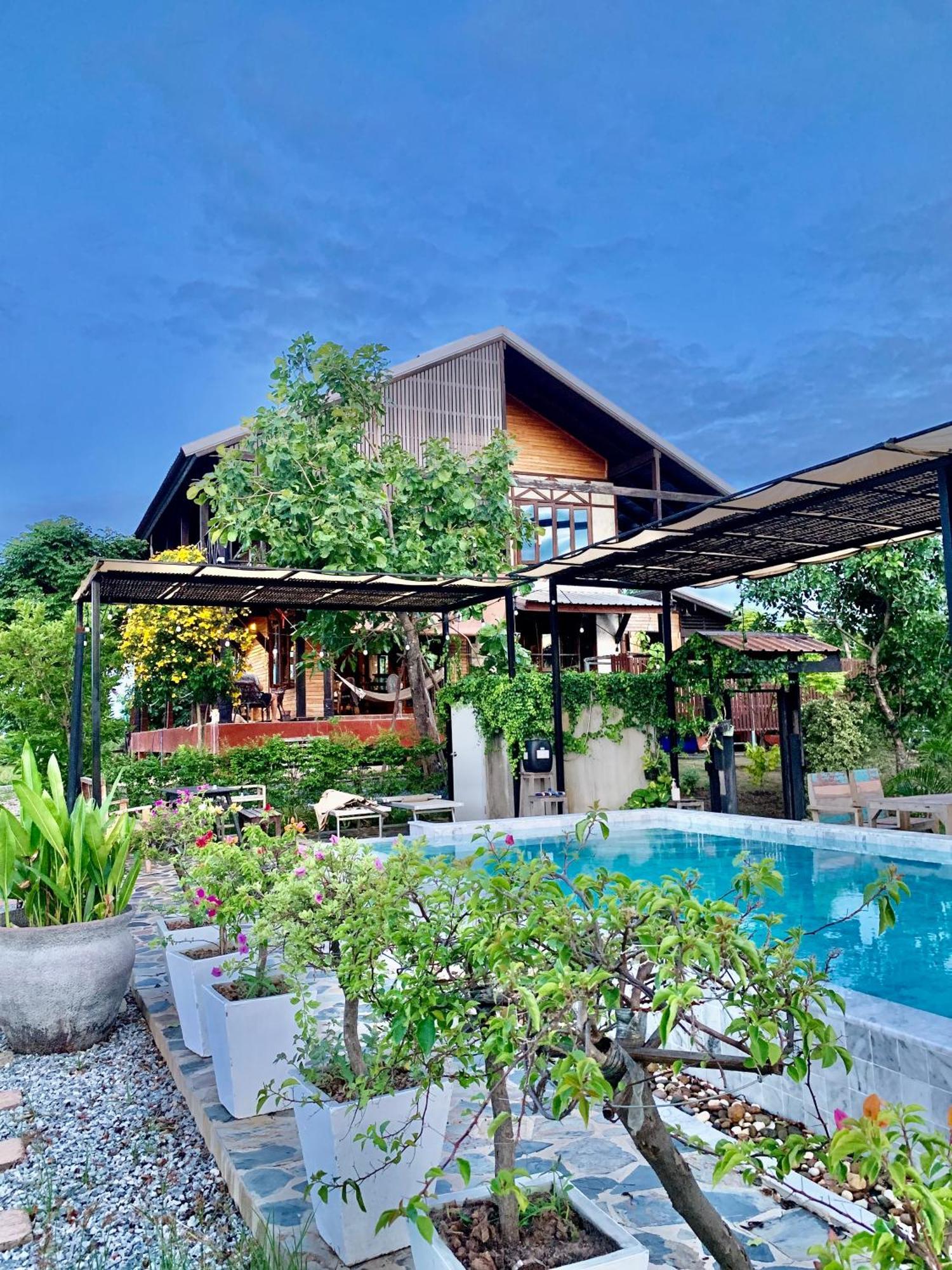 Rang Robin Farmstay For 4 With Pool Ban Wang Muang Extérieur photo
